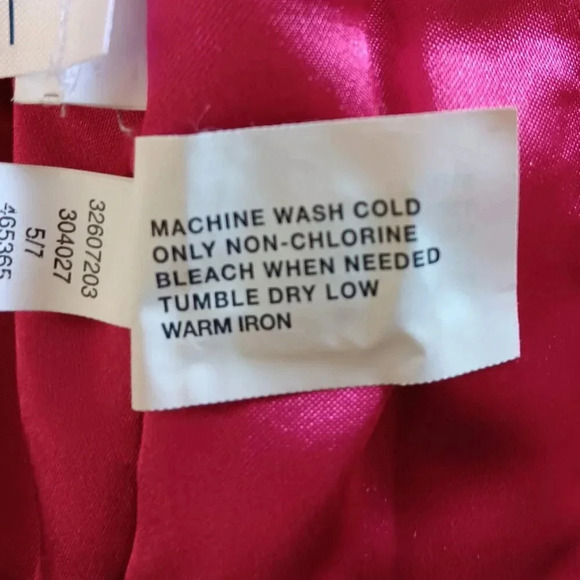 GAP Corduroy Red‎ Jacket Coat Buttons Hand Pockets Womens Size Small - Picture 10 of 10